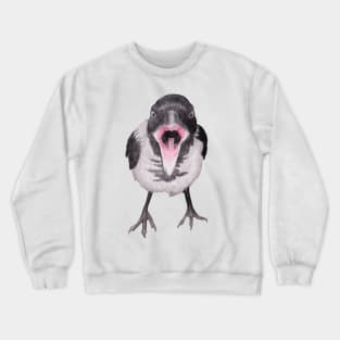 Hungry Young Crow Crewneck Sweatshirt